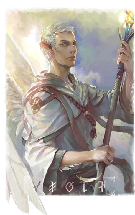 Aasimar man