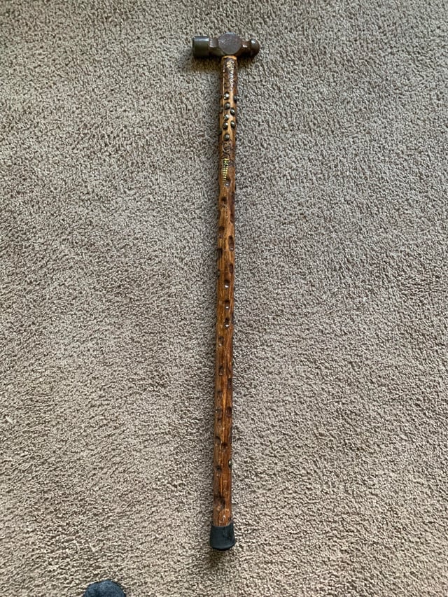 hammer head cane