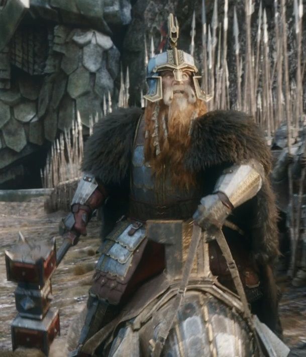 Dáin Ironfoot in The Hobbit: The Battle Of The Five Armies