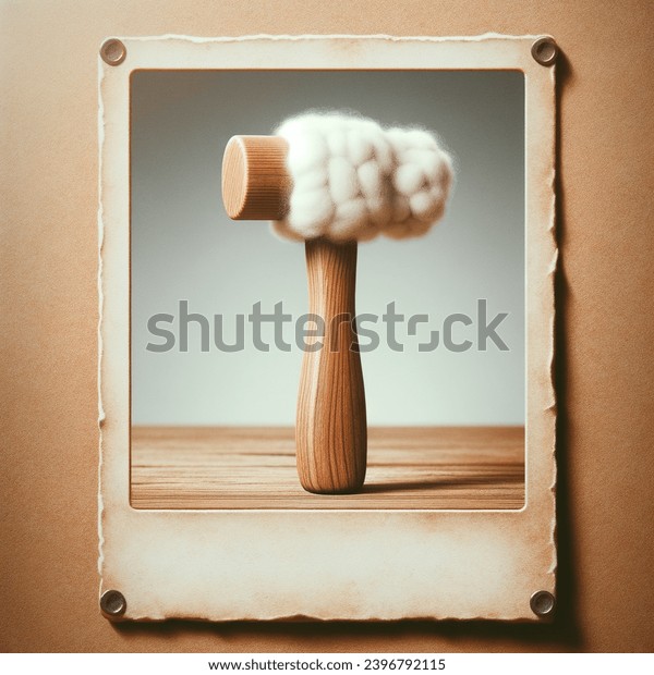SheepWoolWoodenHammer