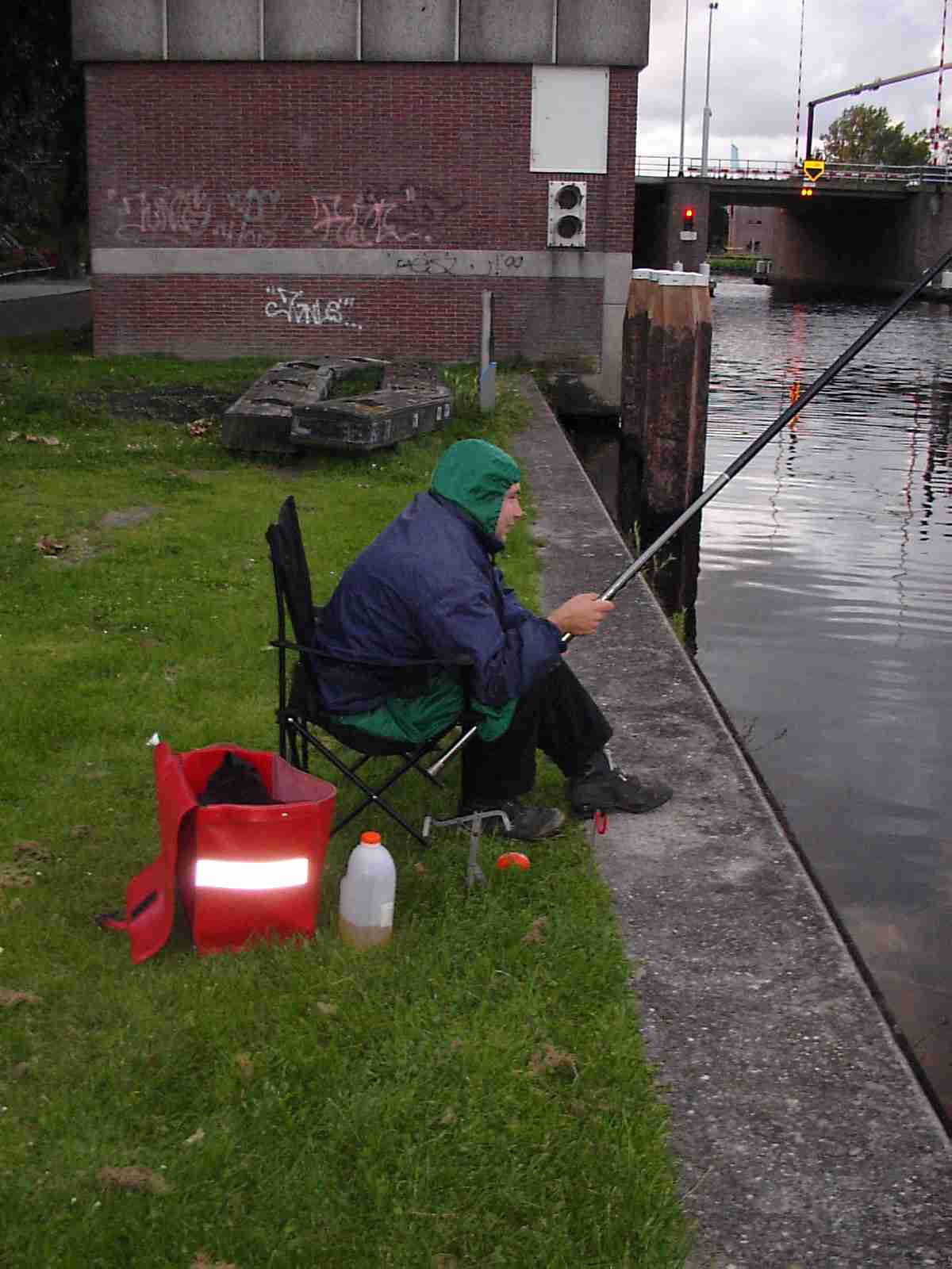 Niet schrikken van de camera